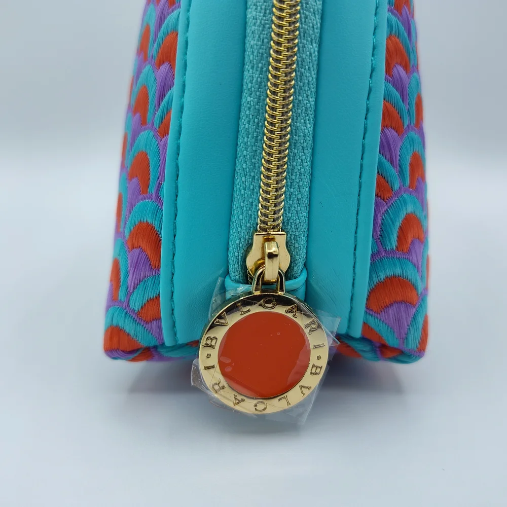 BVLGARI Green Tea Makeup Cosmetic Bag + Lotion Shampoo Conditioner Luxe GWP Set - Picture 6 of 13